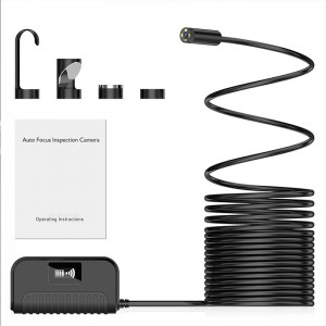 Auto Focal Draadloze Endoscoop 5.0 Megapixels HD WiFi Borescope Waterdichte inspectie Snake Camerafor Android, iOS en Windows, iPhone, Samsung, Tablet, Mac 3.28ft